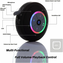 Shower Bluetooth Speaker with Suction Cup