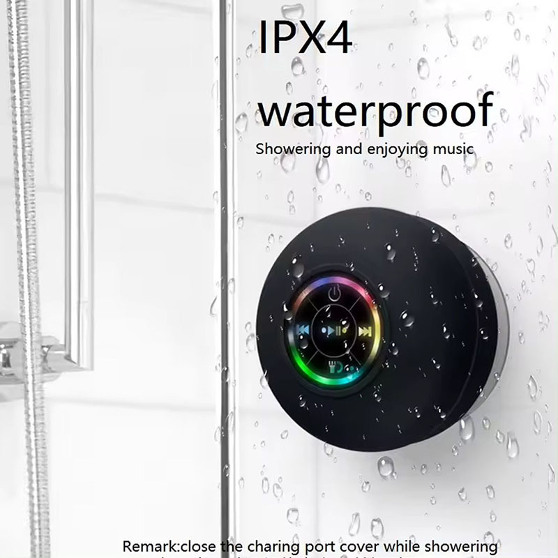 Shower Bluetooth Speaker with Suction Cup