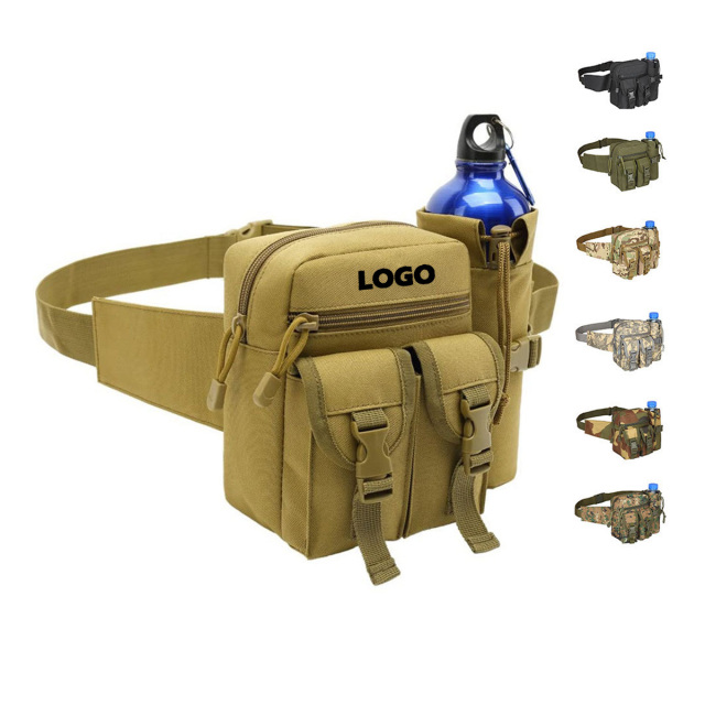 Tactical Waist Pack With Water Bottle Holder
