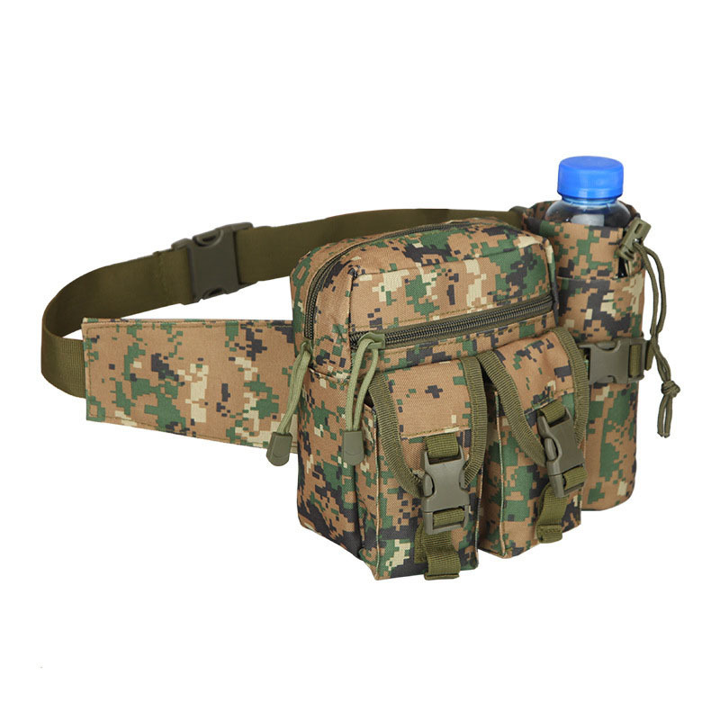 Tactical Waist Pack With Water Bottle Holder