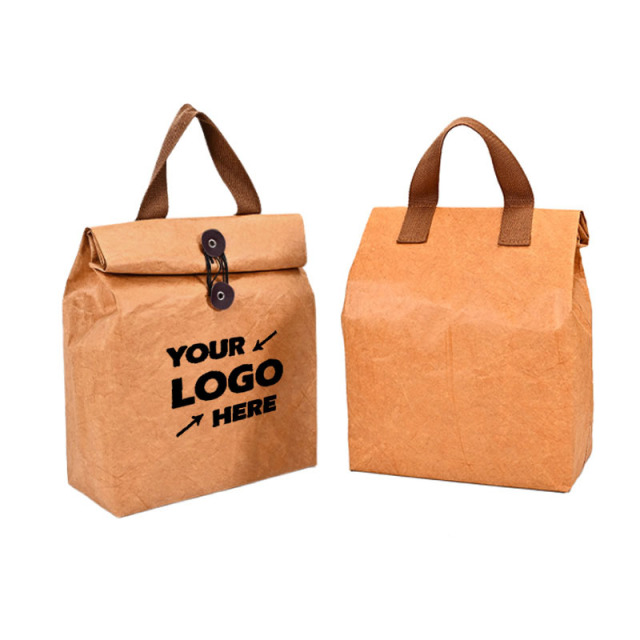 Tyvek Paper Insulated Lunch Bag