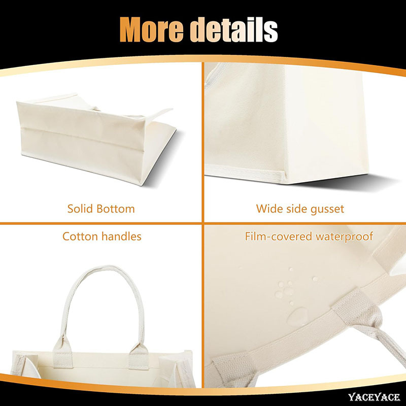 White Canvas Tote Bags