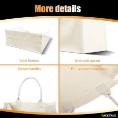 White Canvas Tote Bags