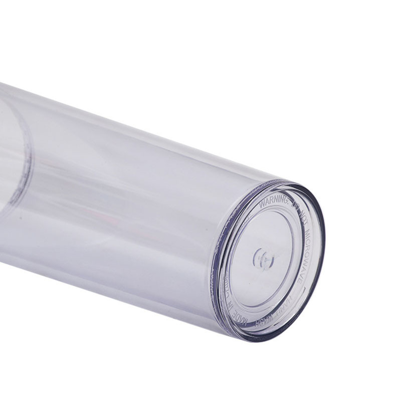 26oz Double Wall Plastic Tumblers with Lids and Straws