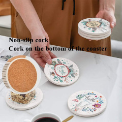 Absorbent Ceramic Stone Coasters