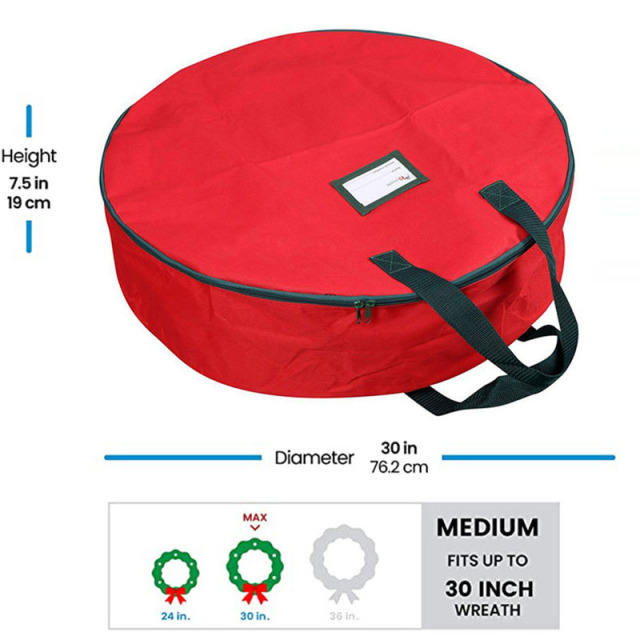 Christmas Wreath Storage Bag