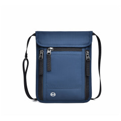 Crossbody Card Pouch for Passport Mobile Phone with RFID