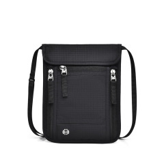 Crossbody Card Pouch for Passport Mobile Phone with RFID