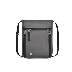 Crossbody Card Pouch for Passport Mobile Phone with RFID
