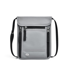 Crossbody Card Pouch for Passport Mobile Phone with RFID