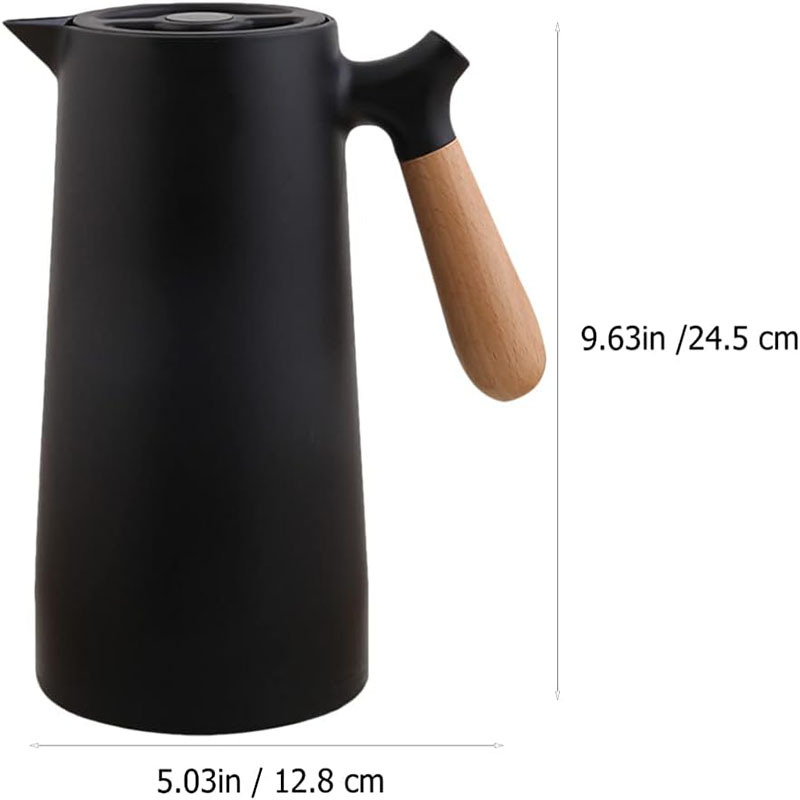 Insulated Kettle With Wooden Handle