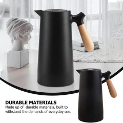 Insulated Kettle With Wooden Handle