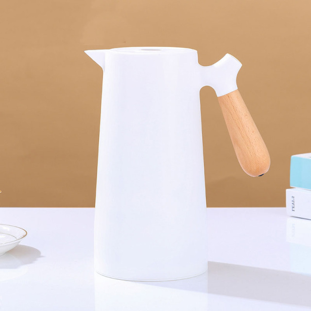 Insulated Kettle With Wooden Handle