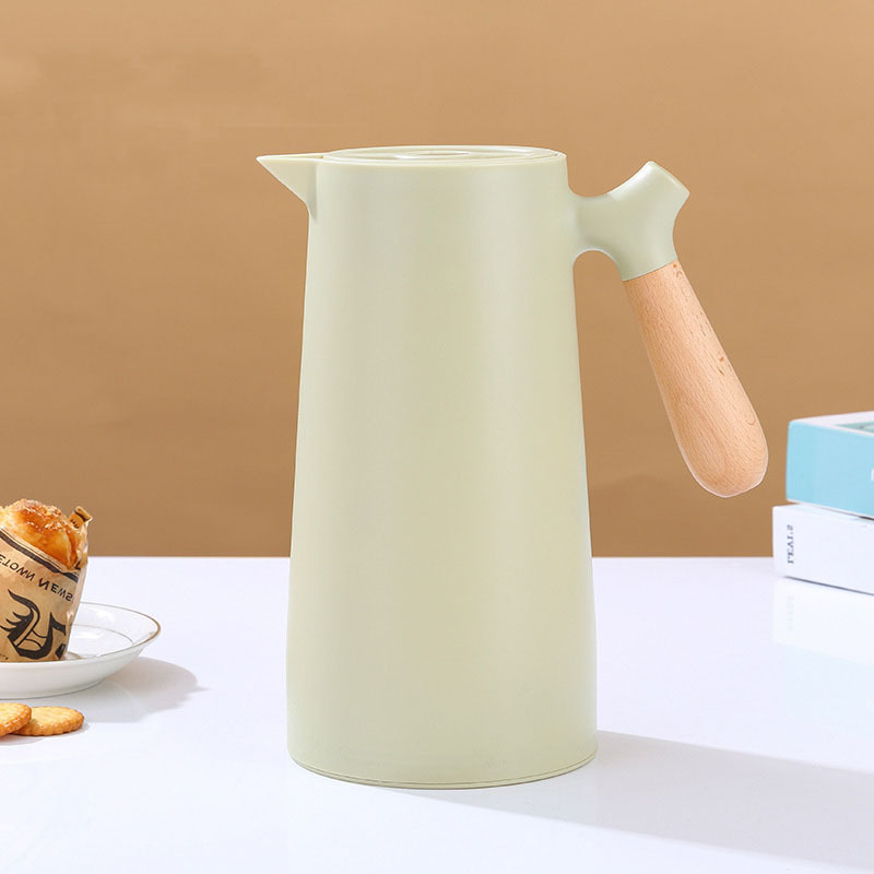 Insulated Kettle With Wooden Handle