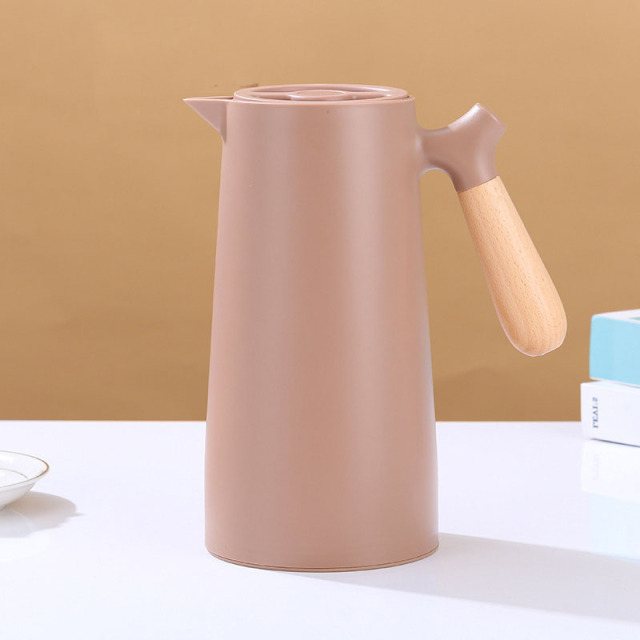 Insulated Kettle With Wooden Handle