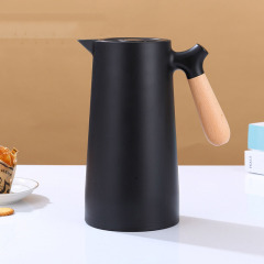 Insulated Kettle With Wooden Handle