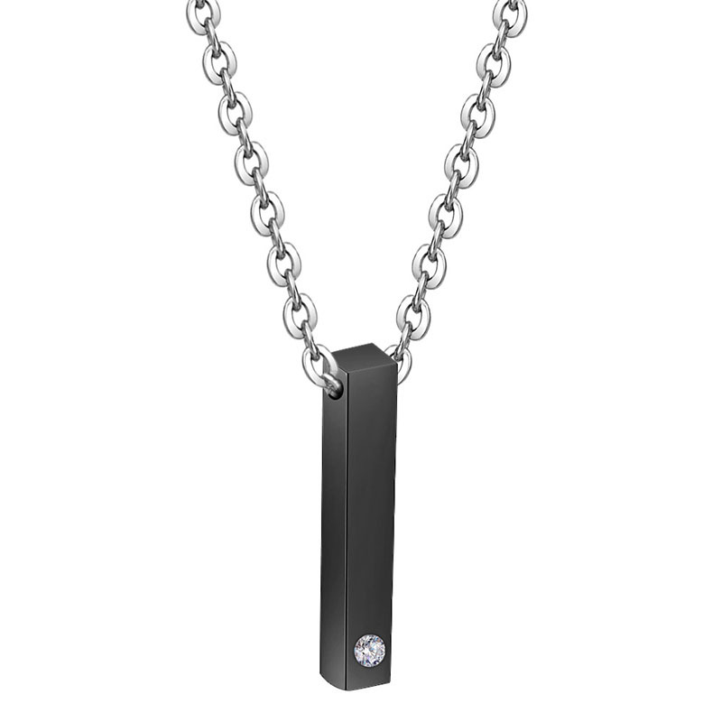 Pendant Necklace With Precious Stones