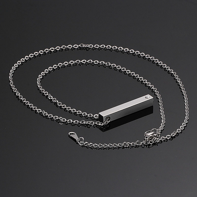 Pendant Necklace With Precious Stones