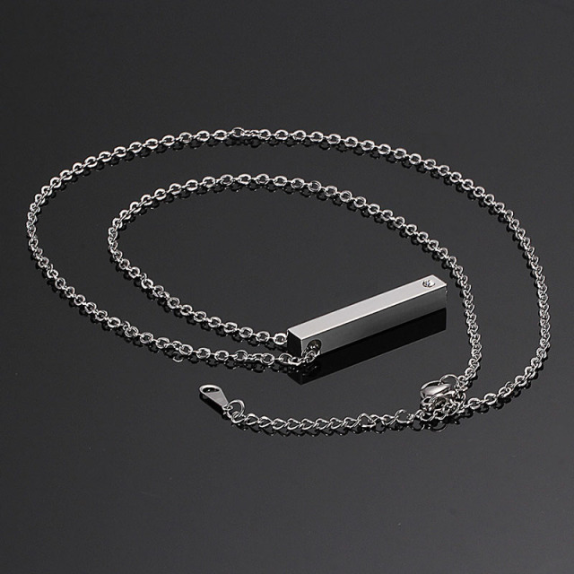 Pendant Necklace With Precious Stones