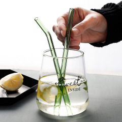 Reusable Glass Straws Set
