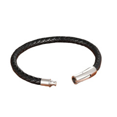 Waterproof Braided Rope Leather Bracelet