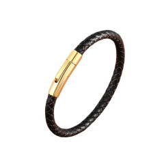 Waterproof Braided Rope Leather Bracelet
