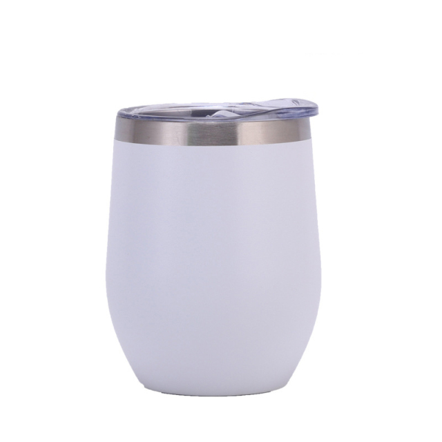 12 Oz. Stainless Steel Insulated Tumbler With Lid
