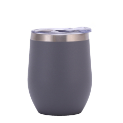 12 Oz. Stainless Steel Insulated Tumbler With Lid