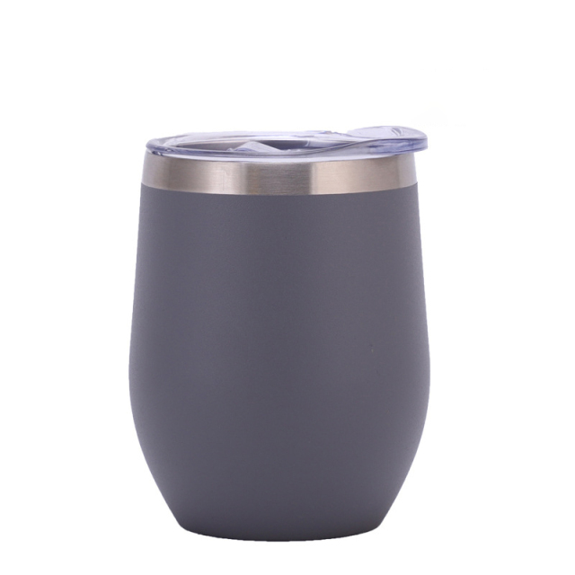 12 Oz. Stainless Steel Insulated Tumbler With Lid
