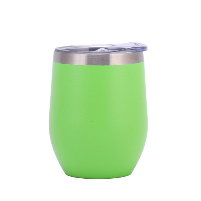 12 Oz. Stainless Steel Insulated Tumbler With Lid