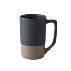 17 oz Two-Tone Ceramic Mug