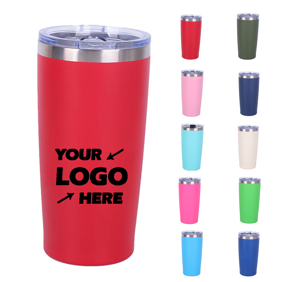 20 oz Vacuum Cup With Lid