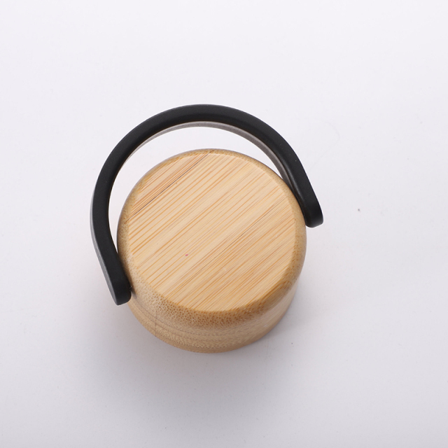 25 Oz. Aluminum Bottle With Bamboo Lid
