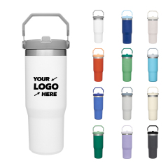 30 Oz. Vacuum Tumbler With Handle