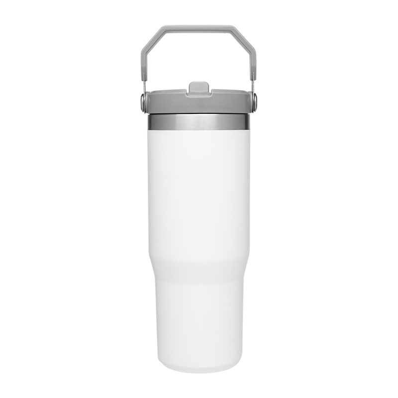 30 Oz. Vacuum Tumbler With Handle