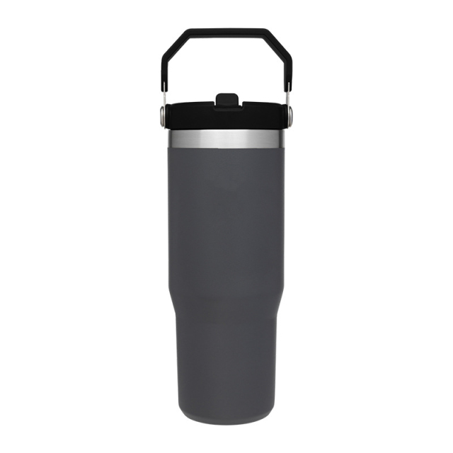 30 Oz. Vacuum Tumbler With Handle