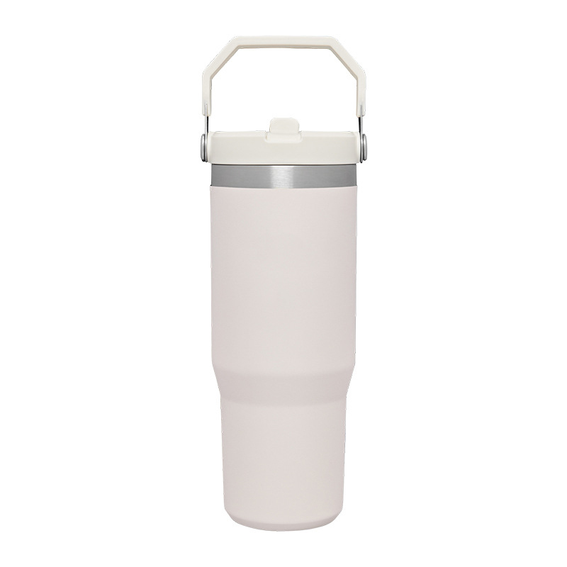 30 Oz. Vacuum Tumbler With Handle