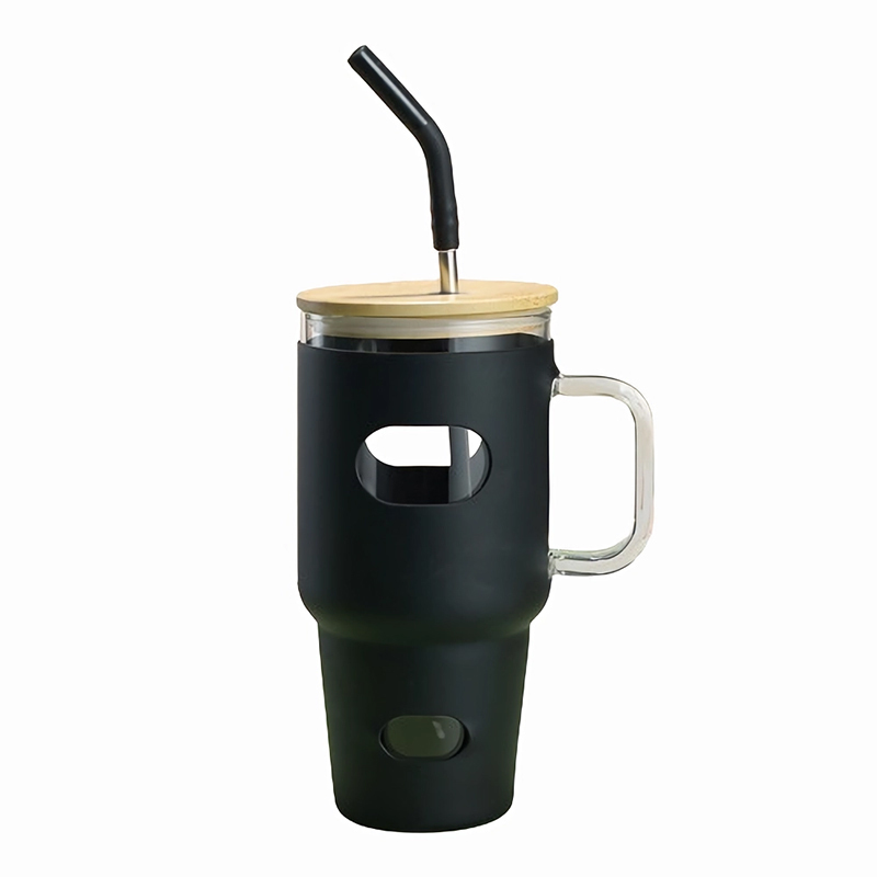 32 Oz. Glass Tumbler With Sleeve