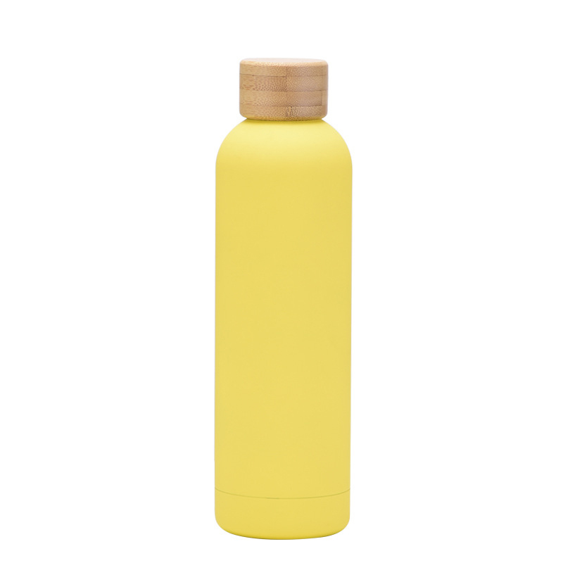 32 Oz. Insulated Bottle With Bamboo Lid