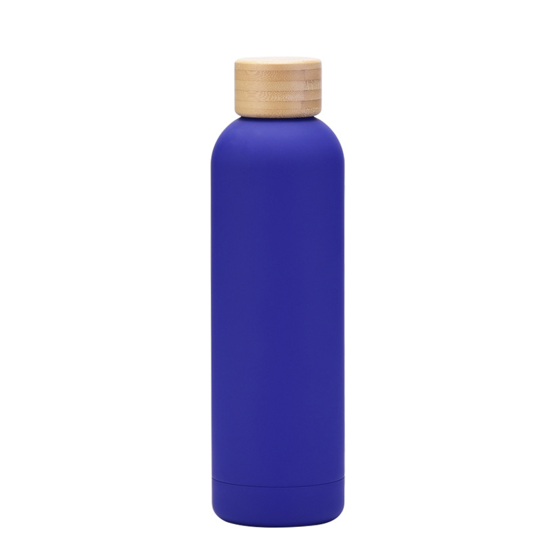 32 Oz. Insulated Bottle With Bamboo Lid