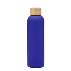 32 Oz. Insulated Bottle With Bamboo Lid
