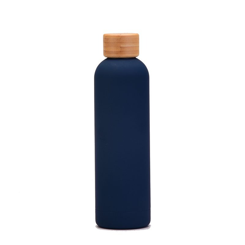 32 Oz. Insulated Bottle With Bamboo Lid