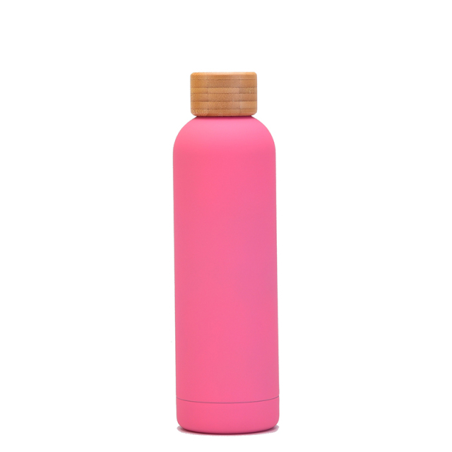 32 Oz. Insulated Bottle With Bamboo Lid