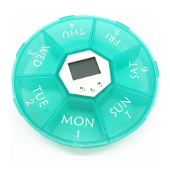 7 Day Pill Box With Alarm