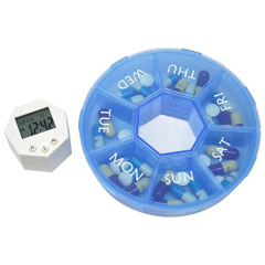 7 Day Pill Box With Alarm