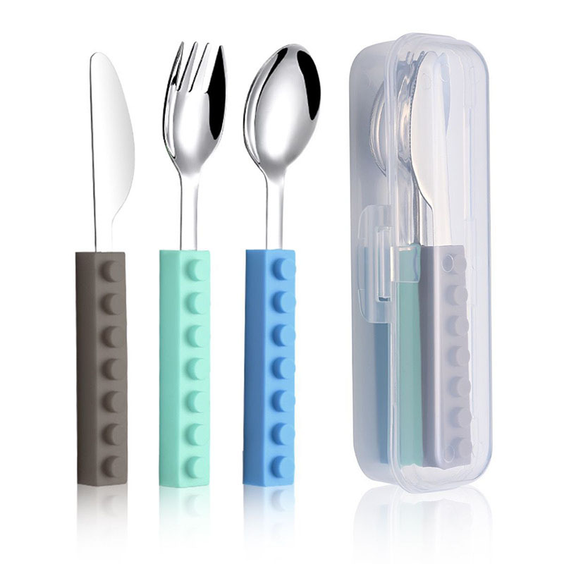 Building Blocks Children's Tableware Set