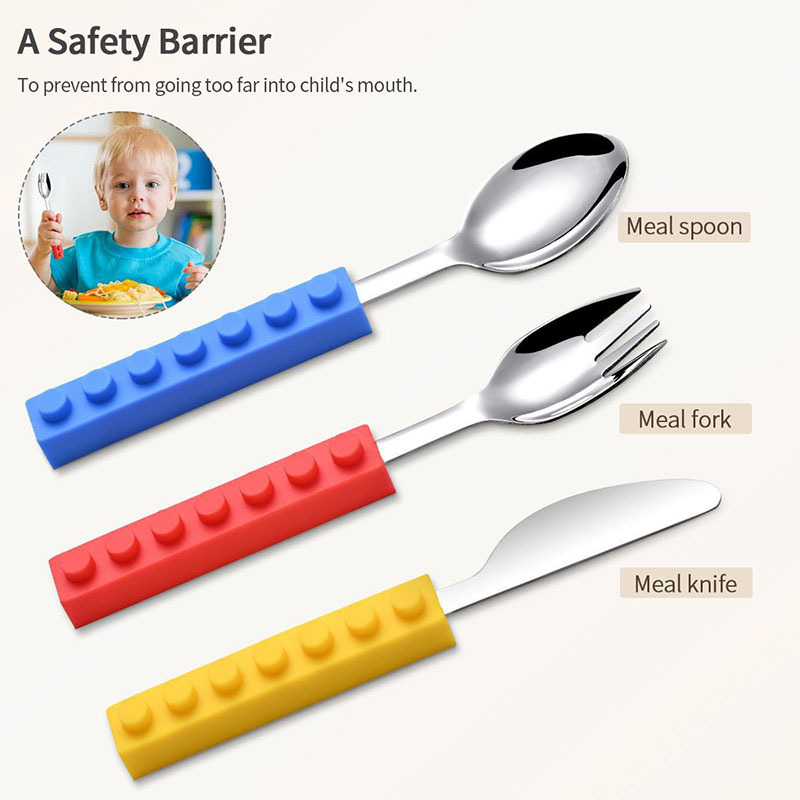 Building Blocks Children's Tableware Set