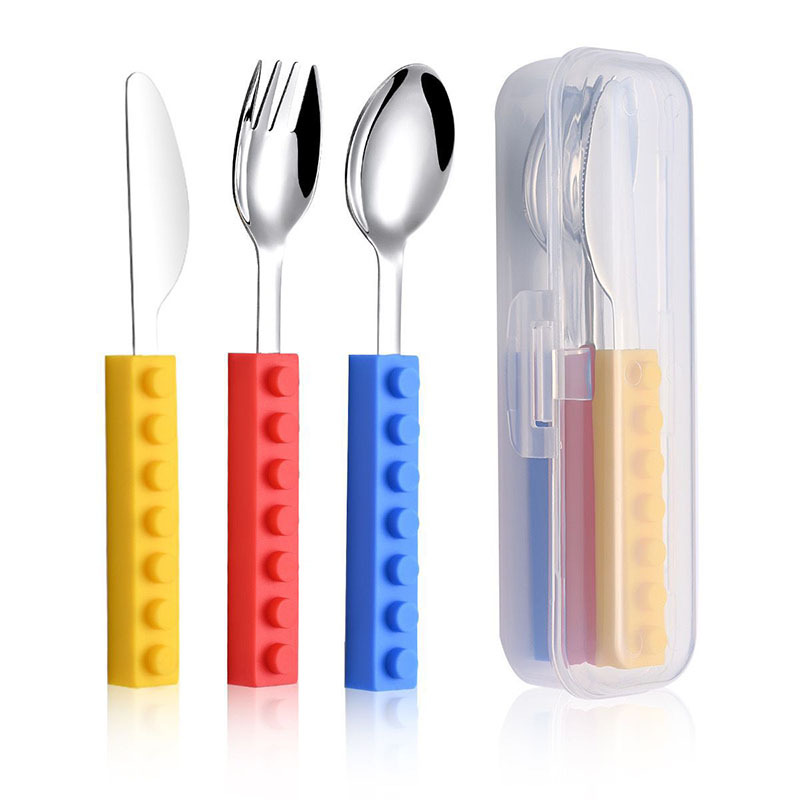 Building Blocks Children's Tableware Set