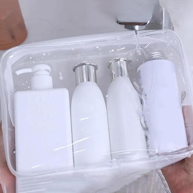 Clear Reusable Wrap Tote