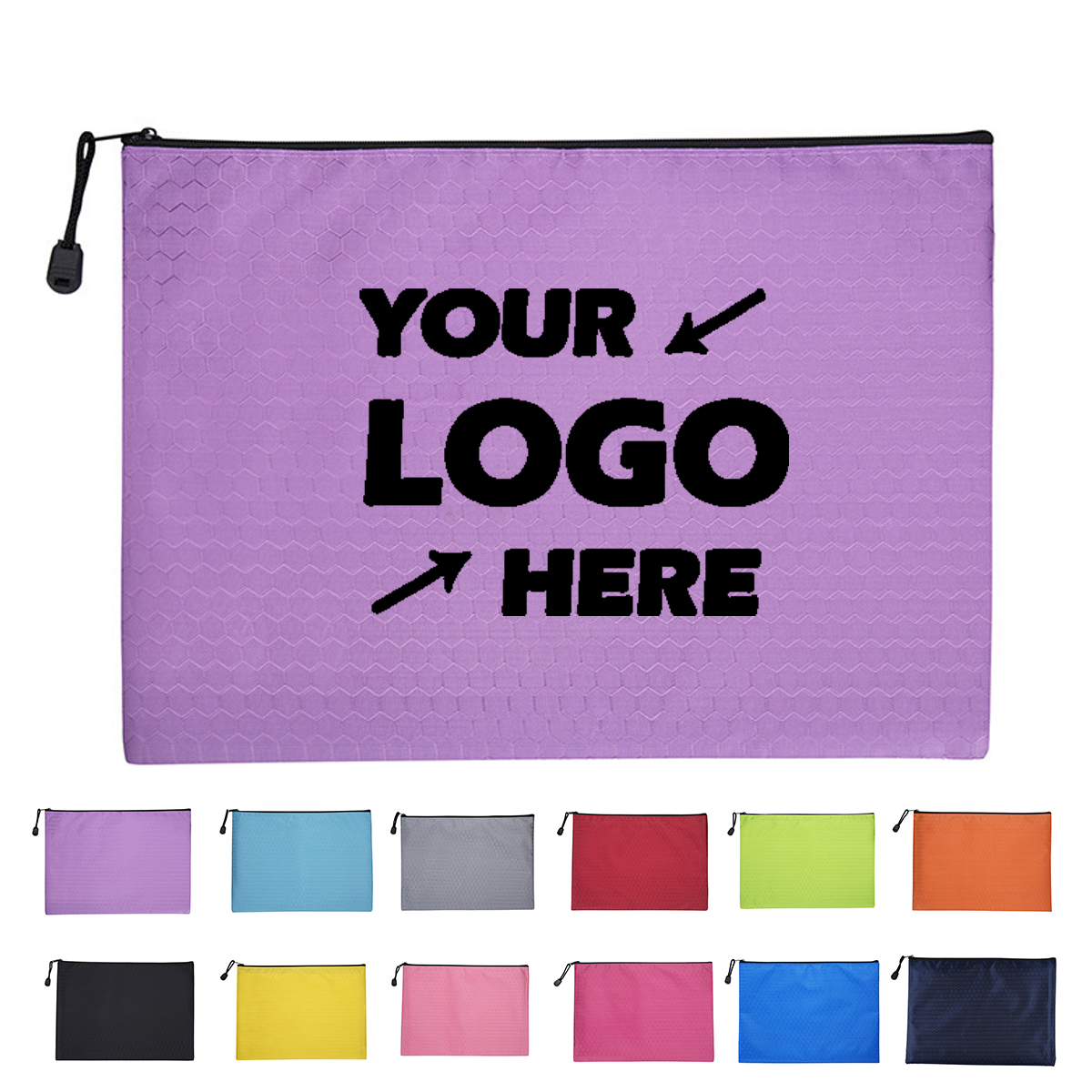 Document Sleeve With Zipper